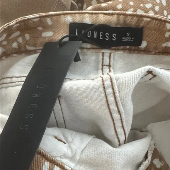 Lioness Bambi Print Jeans